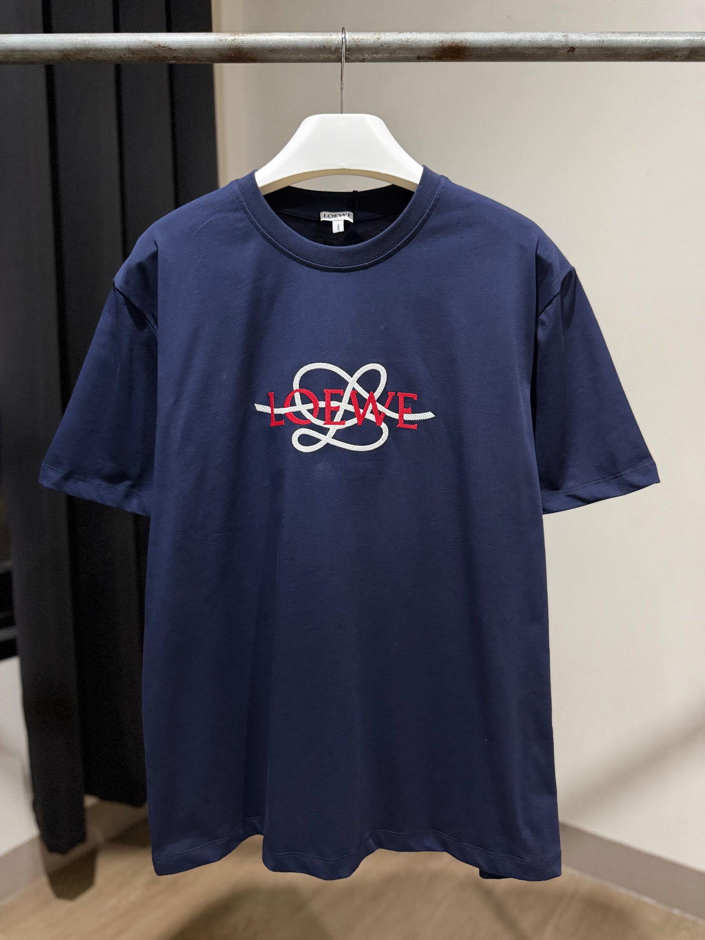 Loewe Anagram Logo T-Shirt (Navy)