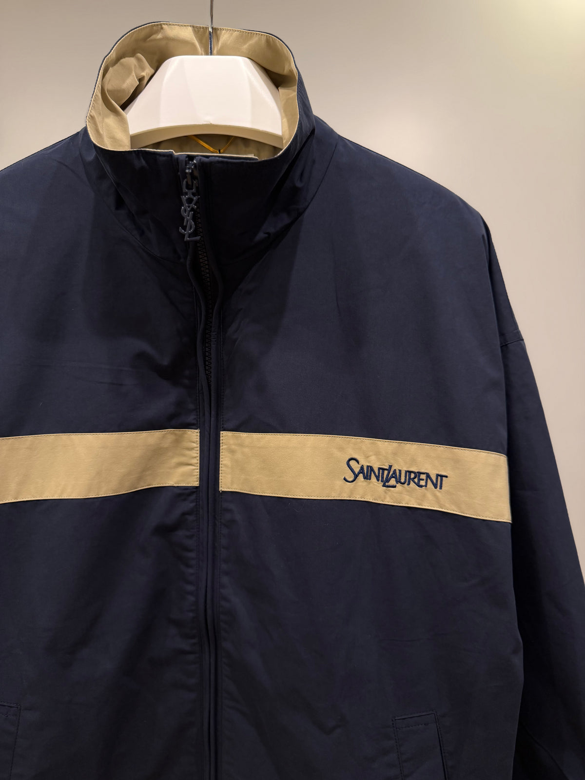 Saint Laurent Jacket (Mastic/Navy)