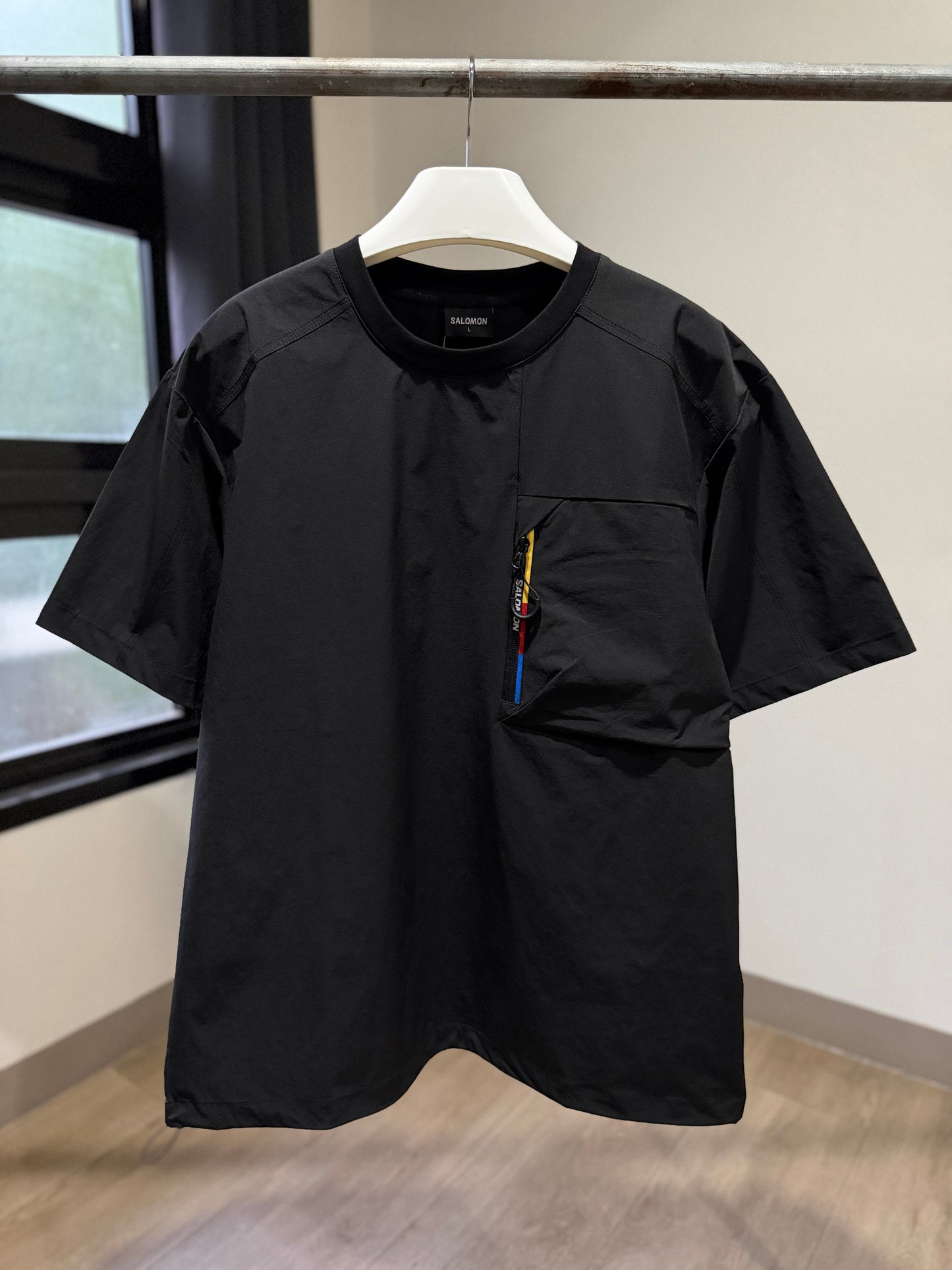 Salomon Pocket Blast Cool Touch Tee (Black)