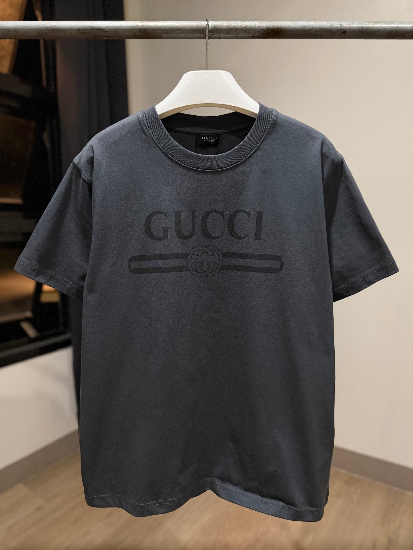 Gucci Interlocking G T-Shirt (Gray)