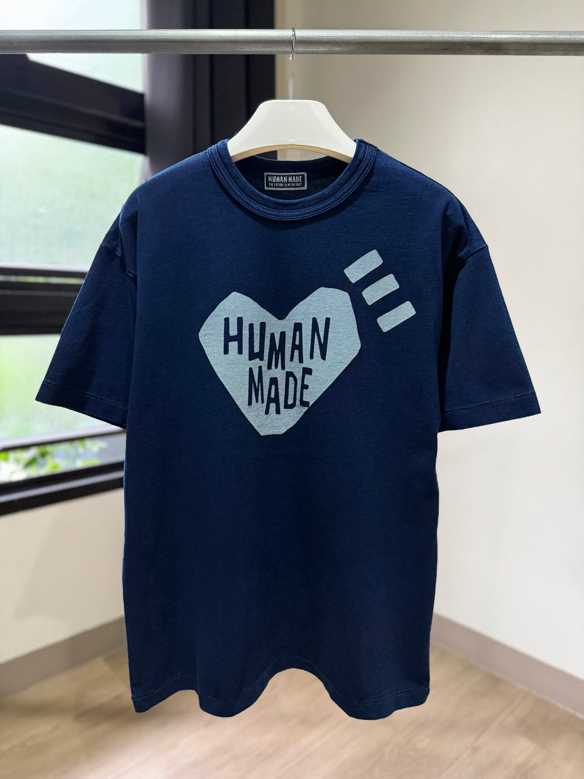 Human Made Ningensei Aizome Tee (Navy)