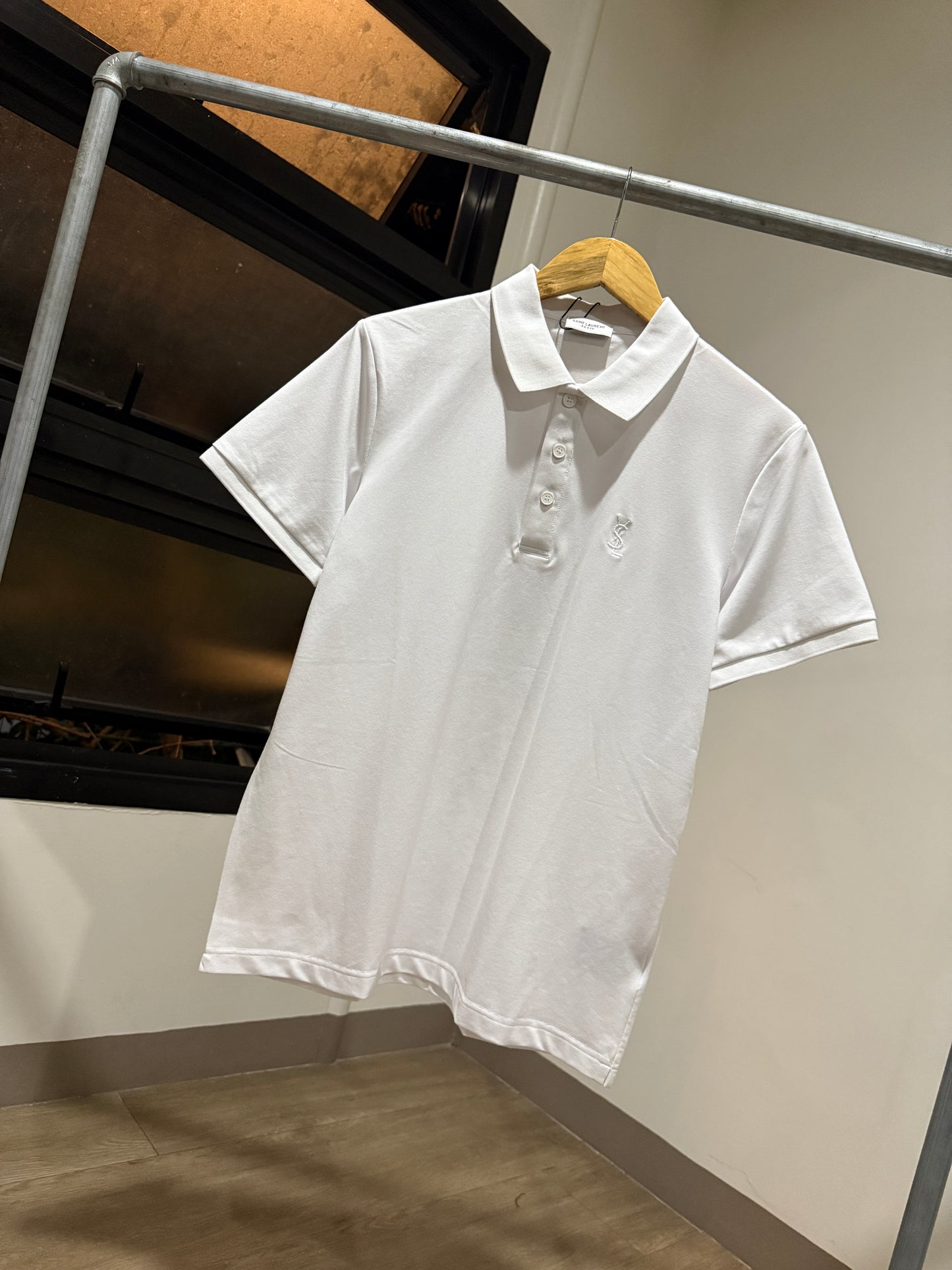 YSL Polo Shirt (White)
