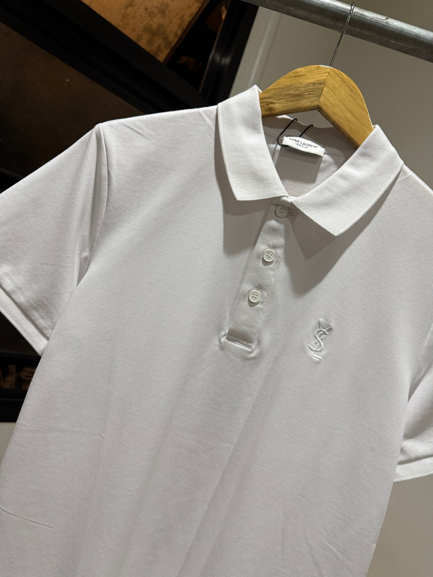 YSL Polo Shirt (White)