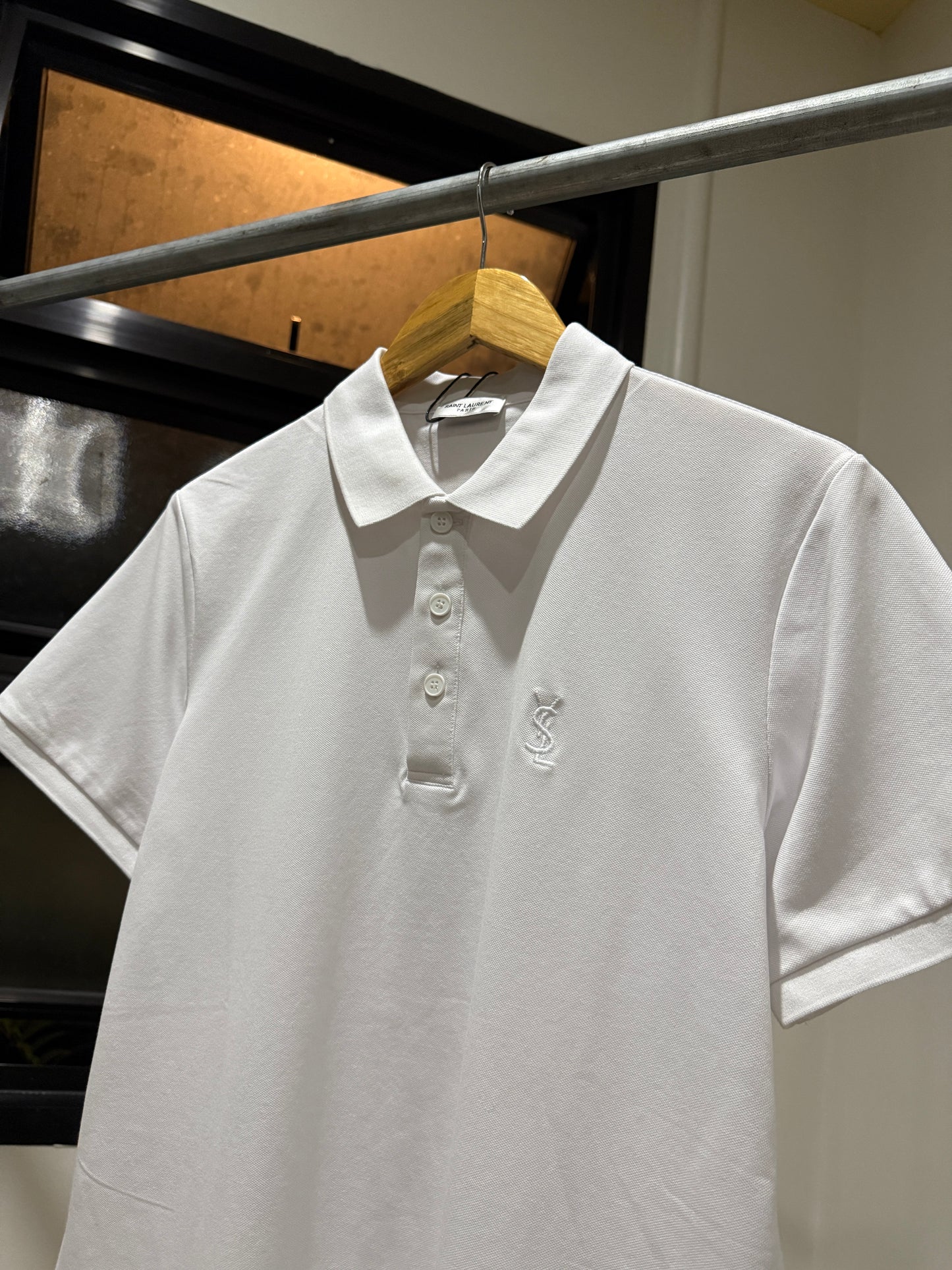 YSL Polo Shirt (White)