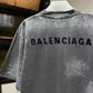 Balenciaga Back Oversized T-Shirt (Grey)