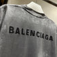 Balenciaga Back Oversized T-Shirt (Grey)