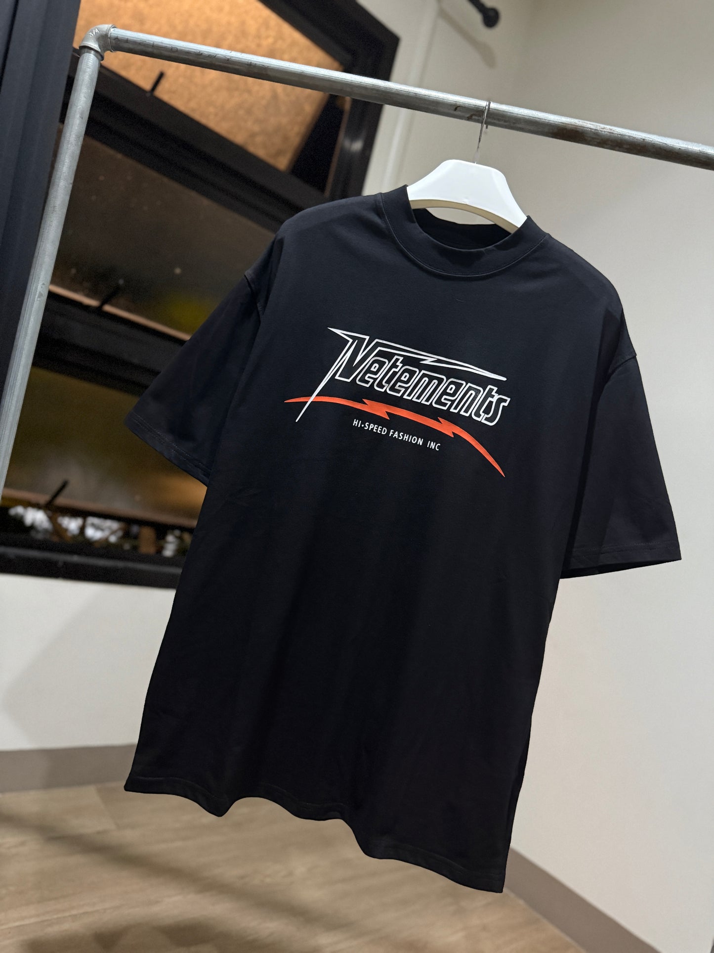 Vetements - High Speed Fashion Tee (Black)