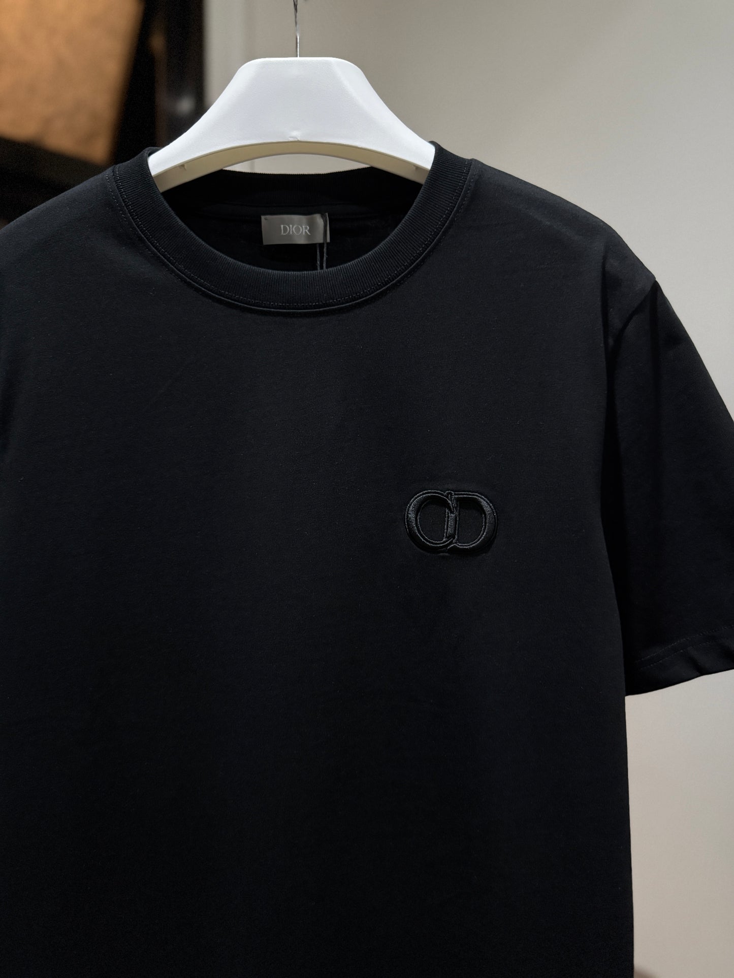 Dior CD Icon Relaxed-fit T-Shirt (Black)