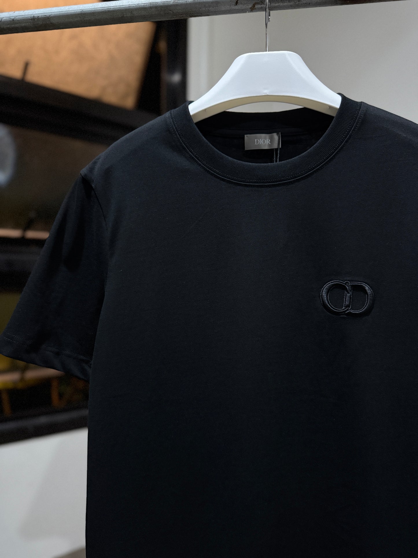 Dior CD Icon Relaxed-fit T-Shirt (Black)