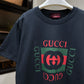 Gucci Printed Cotton T-Shirt (Navy)