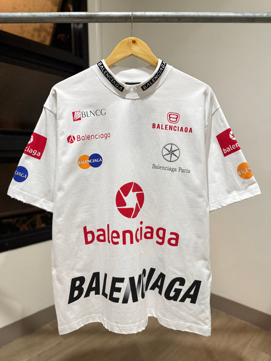 Balenciaga Top League T-Shirt (Oversized)