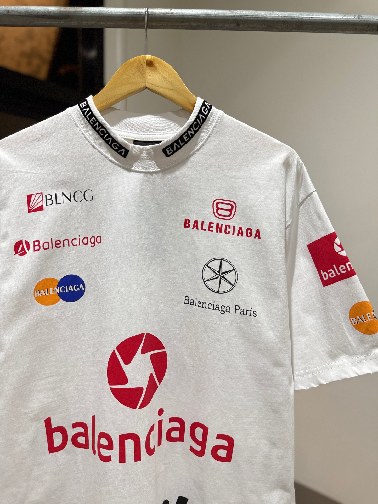 Balenciaga Top League T-Shirt (Oversized)