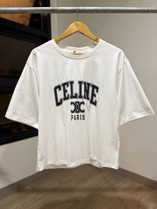 Celine Paris WMNS T-Shirt (Oversized/Cropped)