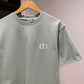 Dior CD Icon Relaxed Fit T-Shirt (Light Olive)