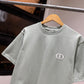 Dior CD Icon Relaxed Fit T-Shirt (Light Olive)