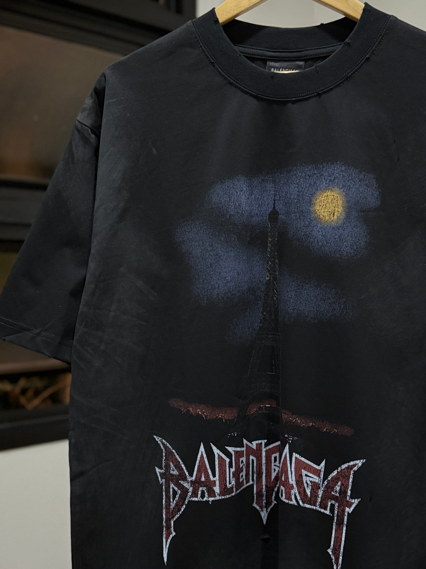 Balenciaga Moon Paris T-Shirt (Oversized)