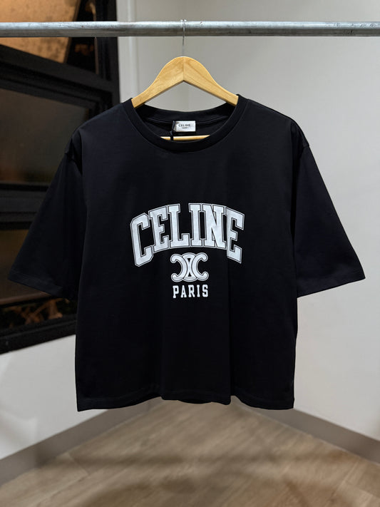 Celine Paris WMNS T-Shirt (Oversized/Cropped)