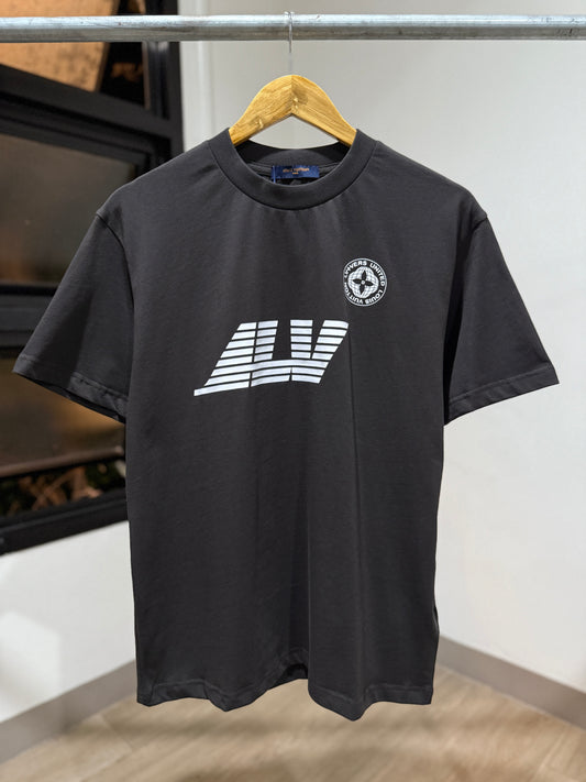Louis Vuitton Washed Printed Cotton T-Shirt
