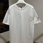 Moncler Logo Patch T-Shirt (White)