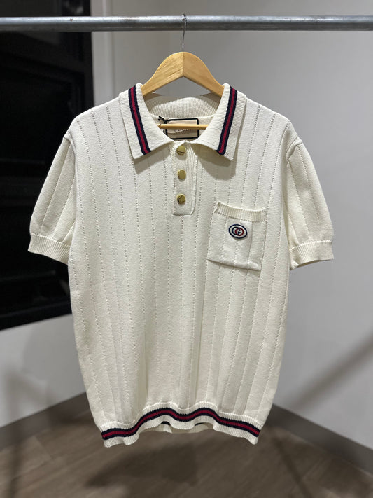 Gucci Knitted Polo Shirt