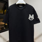 Moncler Logo Patch T-Shirt (Black)