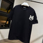Moncler Logo Patch T-Shirt (Black)