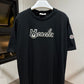 Moncler Embroidered Varsity T-Shirt (Black)
