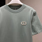 Dior CD Icon Relaxed-fit T-Shirt (Light Olive)