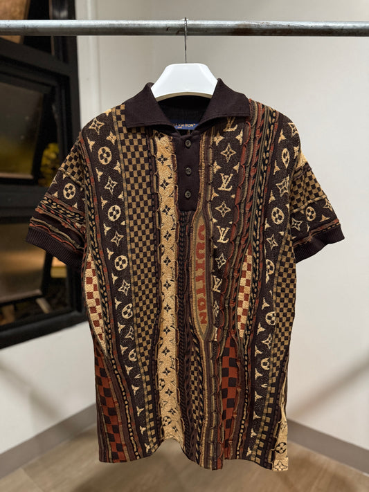 Louis Vuitton Short-Sleeve Polo Shirt