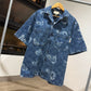 Gucci Liquid Hearts Denim Shirt