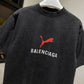 Balenciaga | Puma Oversized T-Shirt (Faded Black)