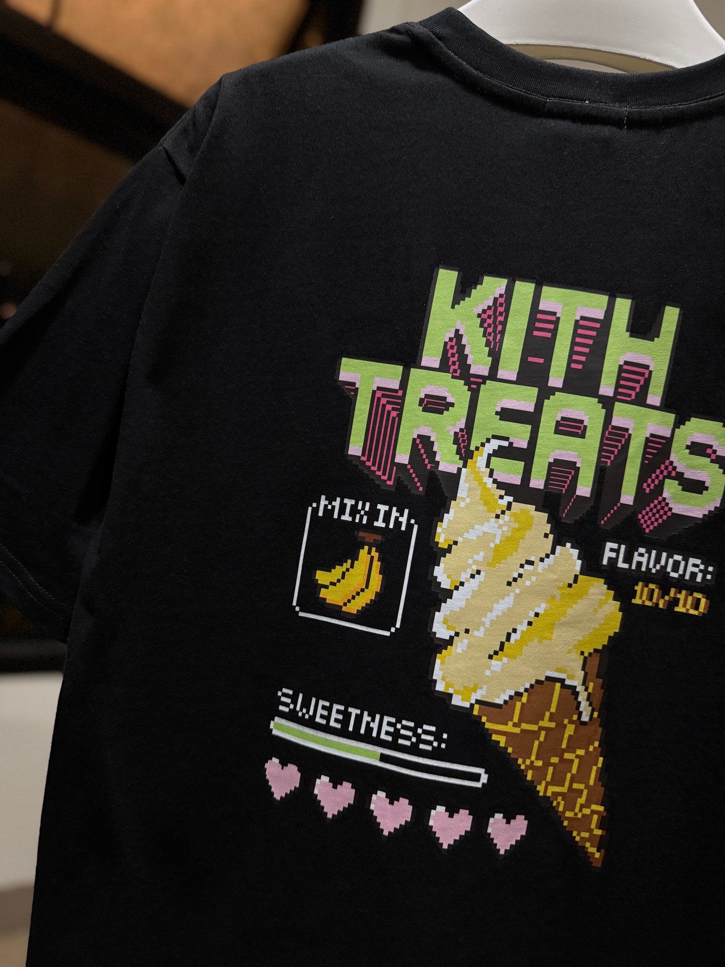 Kith Treats - Banana Arcade Tee (Black)