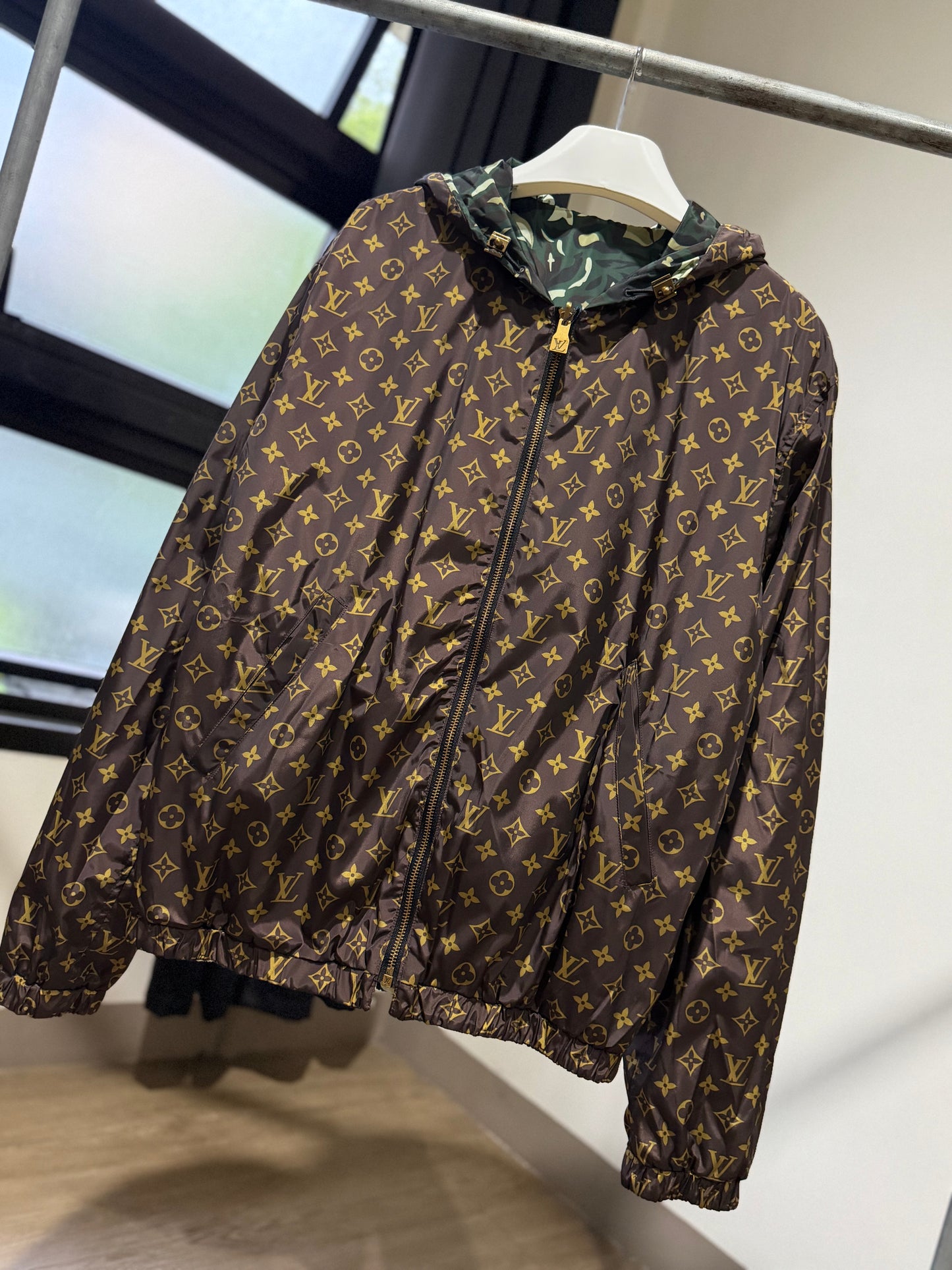 Louis Vuitton Monogram Reversible Windbreaker