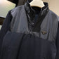 Prada Q-Zip Sweatshirt (Navy)