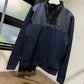 Prada Q-Zip Sweatshirt (Navy)