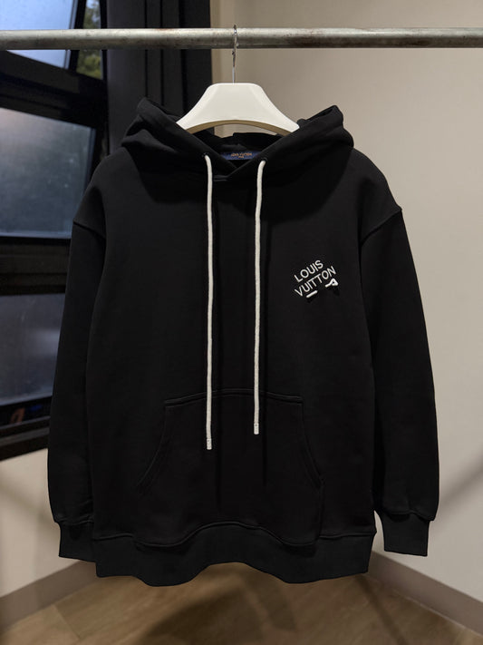 Louis Vuitton Signature PIN Hoodie (Black)