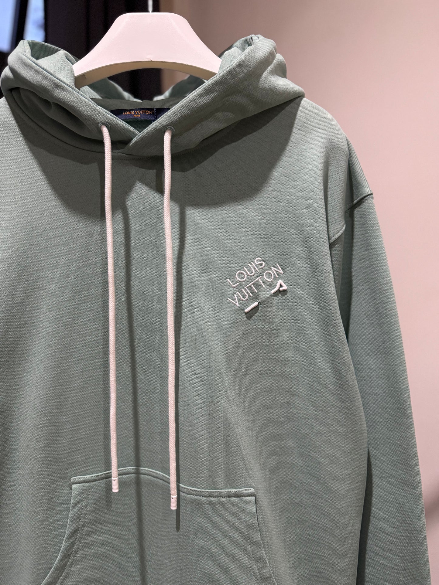 Louis Vuitton Signature PIN Hoodie (Teal)