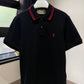 AMI de Coeur Polo Shirt (Black/Red)
