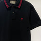 AMI de Coeur Polo Shirt (Black/Red)