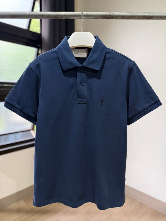 AMI de Coeur Polo Shirt (Navy)