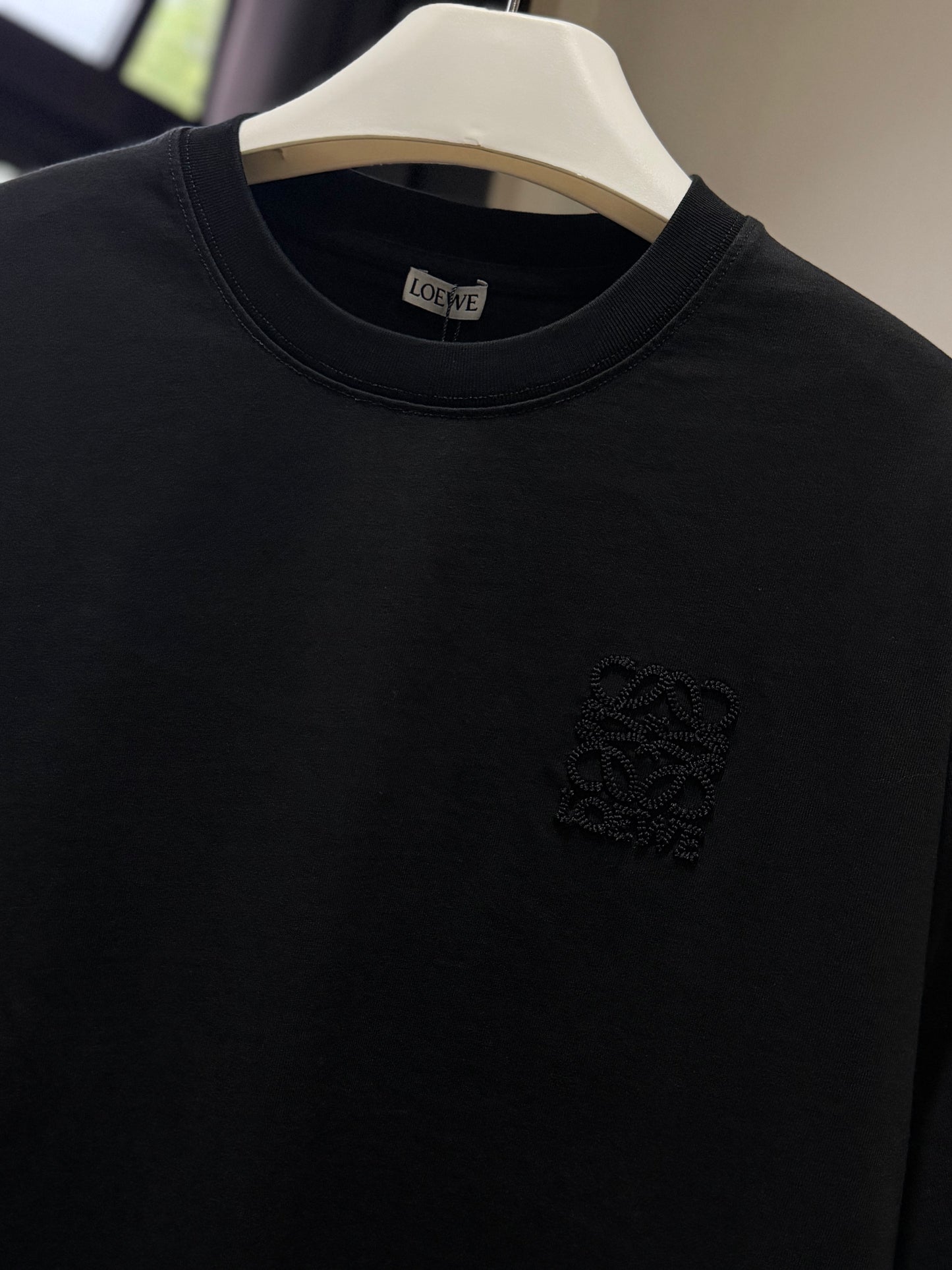 Loewe Tonal Anagram T-Shirt (Black)