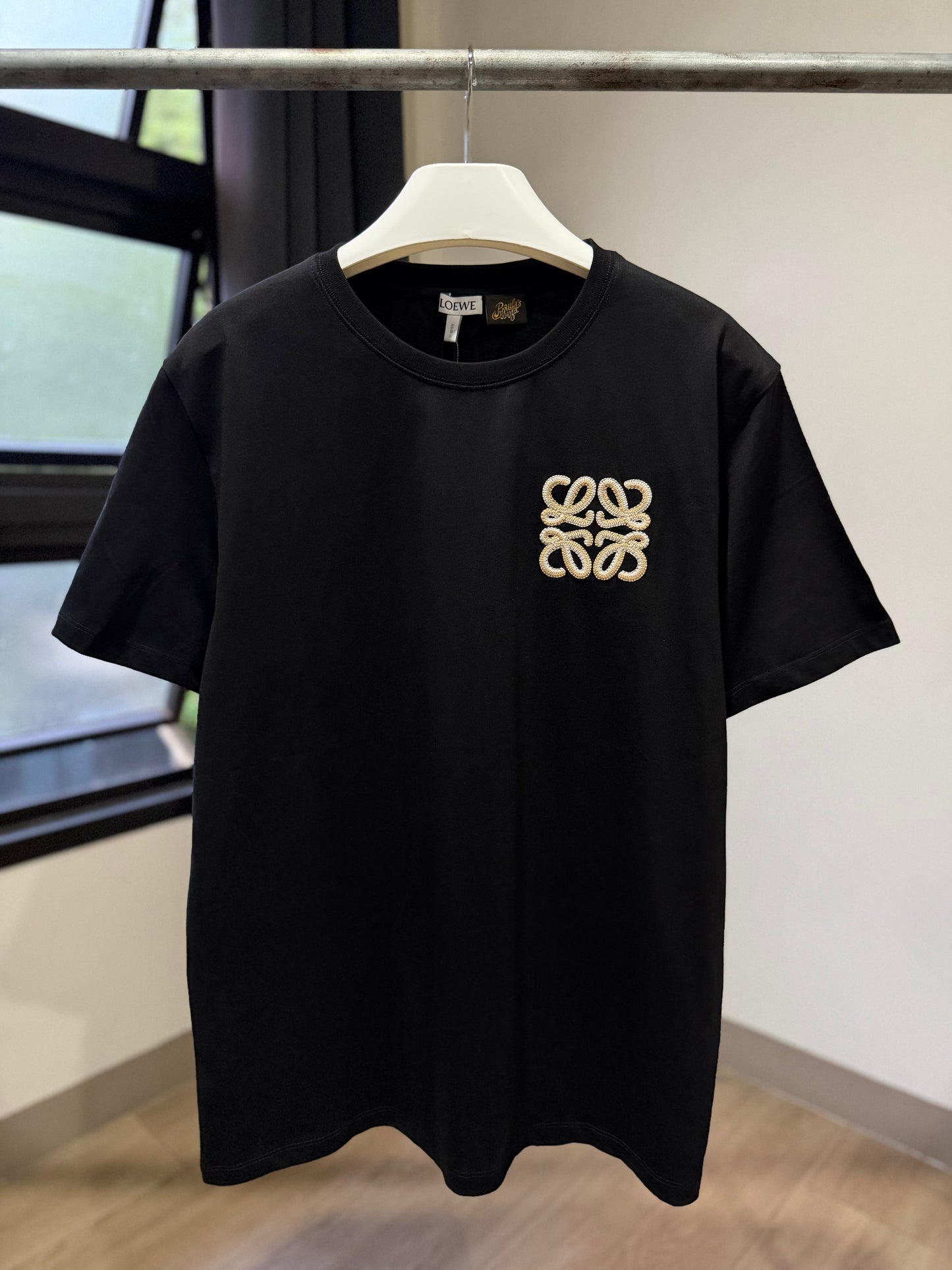Loewe Anagram | Paula Ibiza T-Shirt (Black)