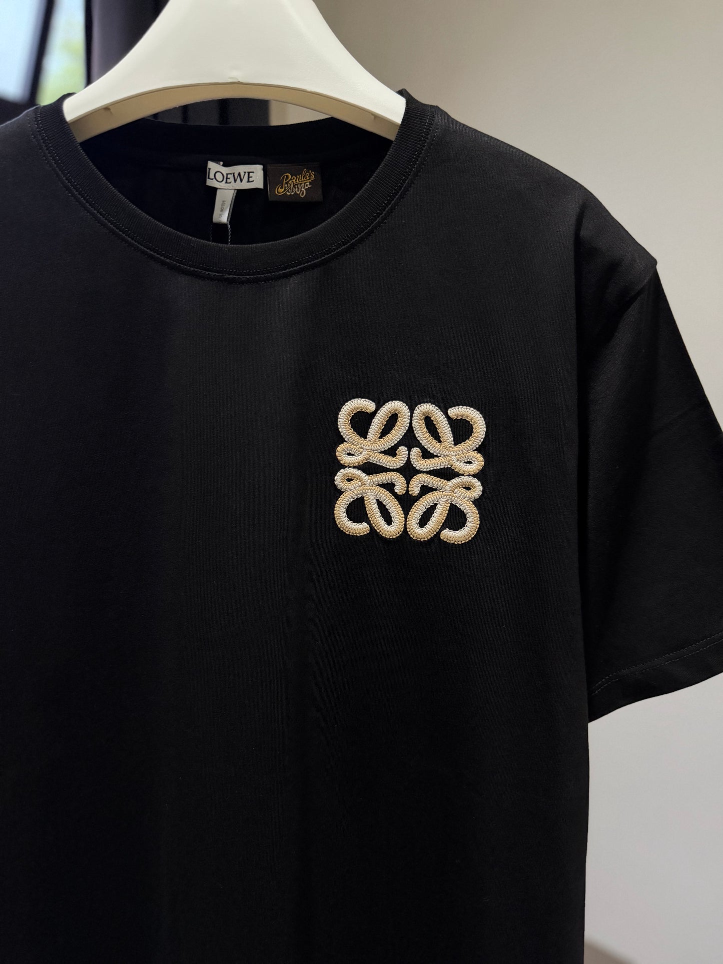 Loewe Anagram | Paula Ibiza T-Shirt (Black)