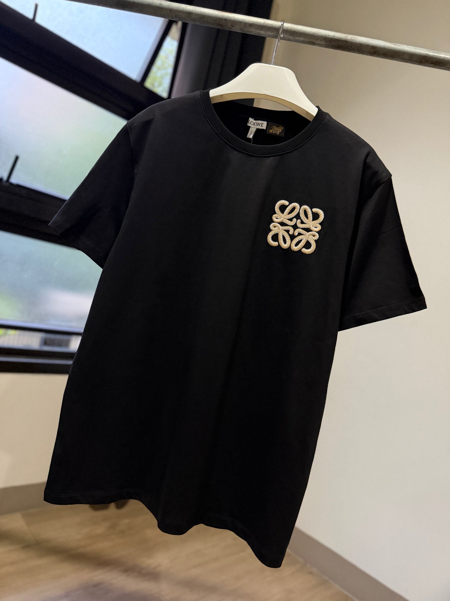 Loewe Anagram | Paula Ibiza T-Shirt (Black)