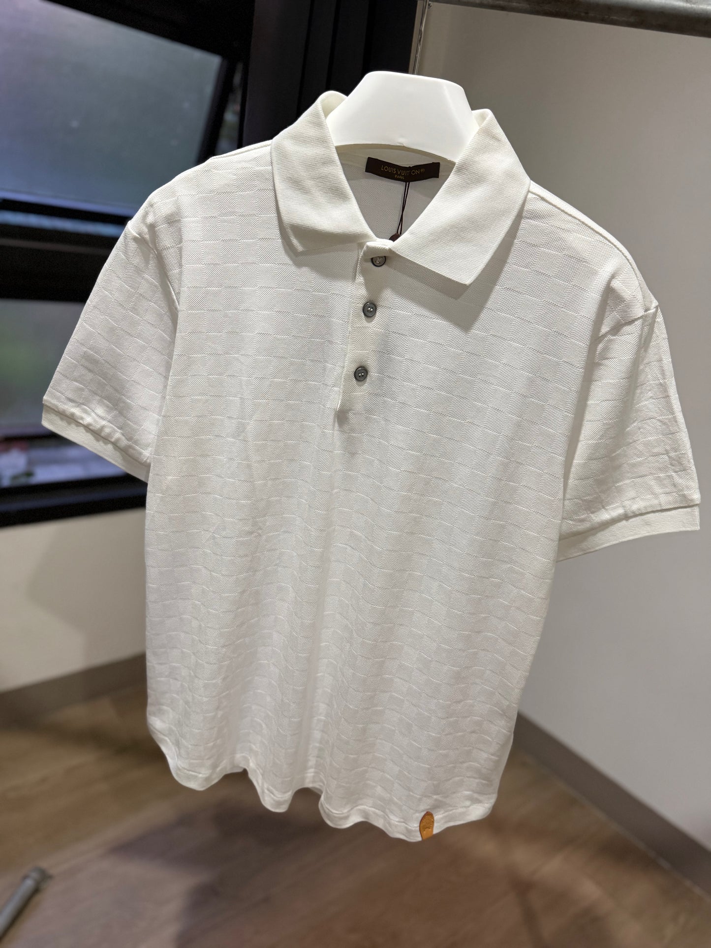 Louis Vuitton Damier Jacquard Polo Shirt