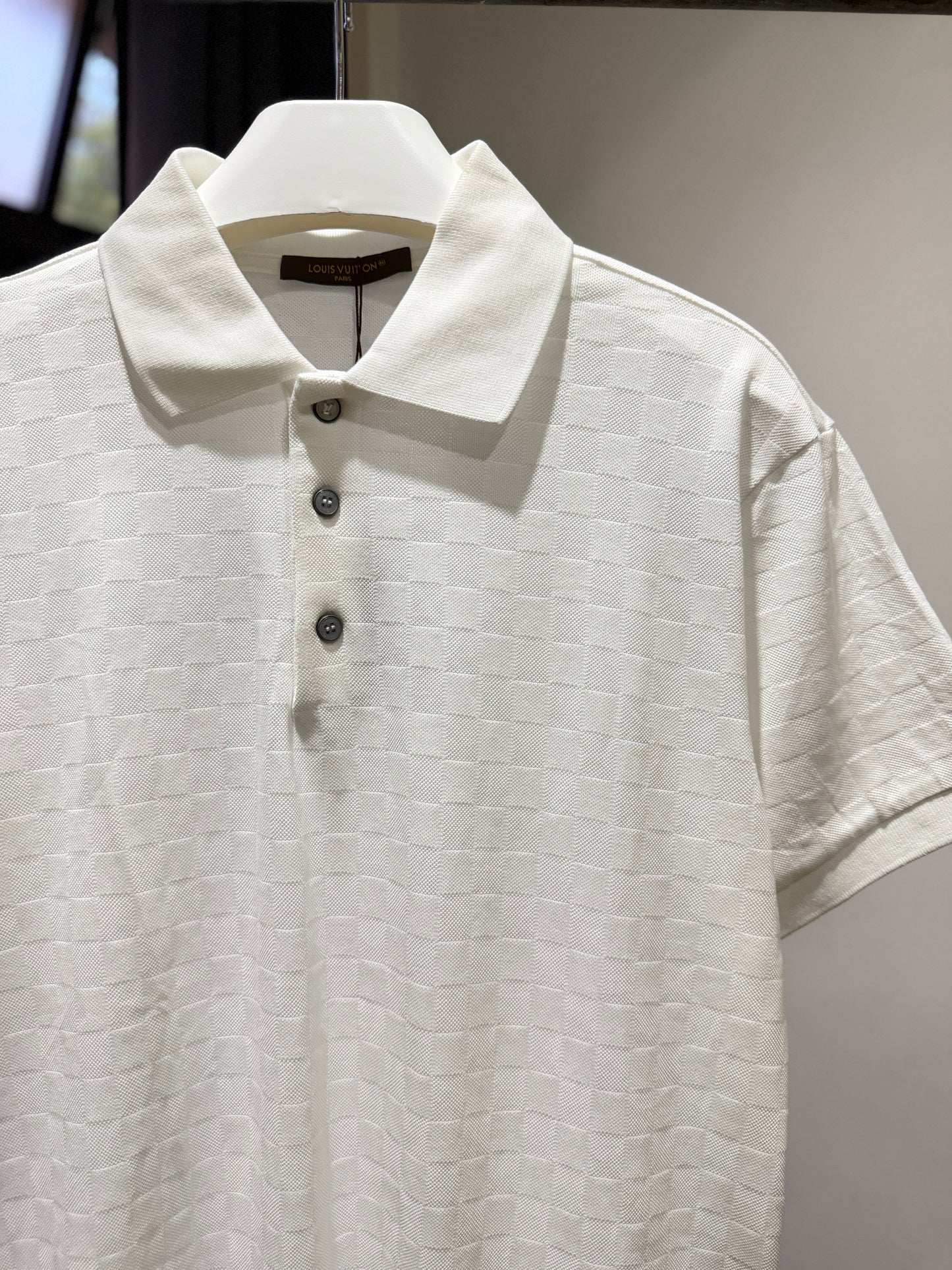 Louis Vuitton Damier Jacquard Polo Shirt