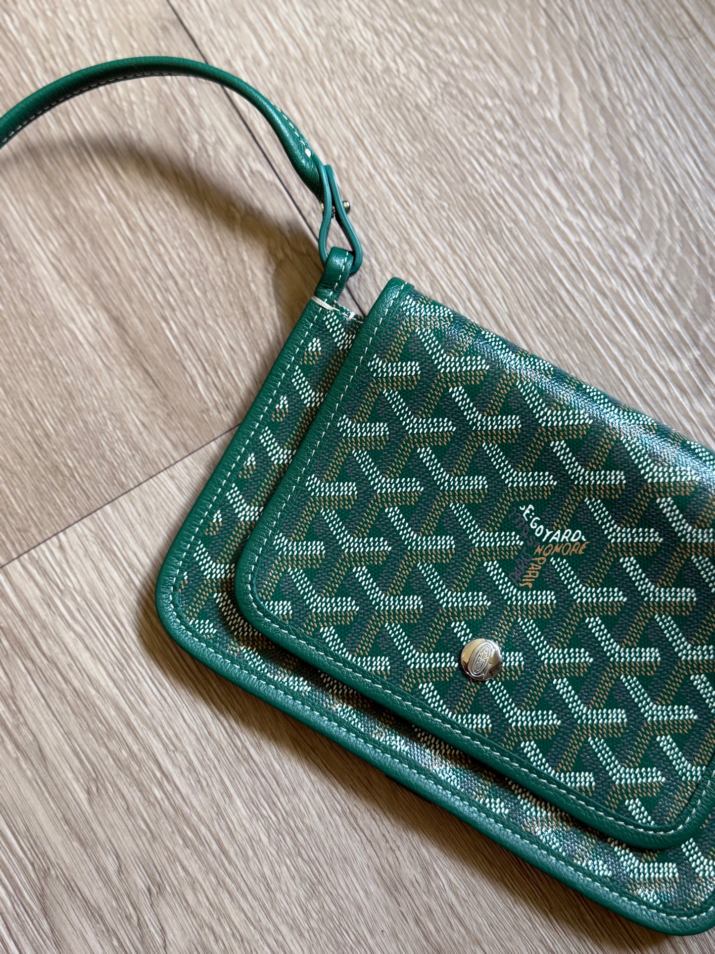 Goyard Plumet Pouch Wallet (Green)