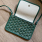 Goyard Plumet Pouch Wallet (Green)