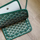 Goyard Plumet Pouch Wallet (Green)