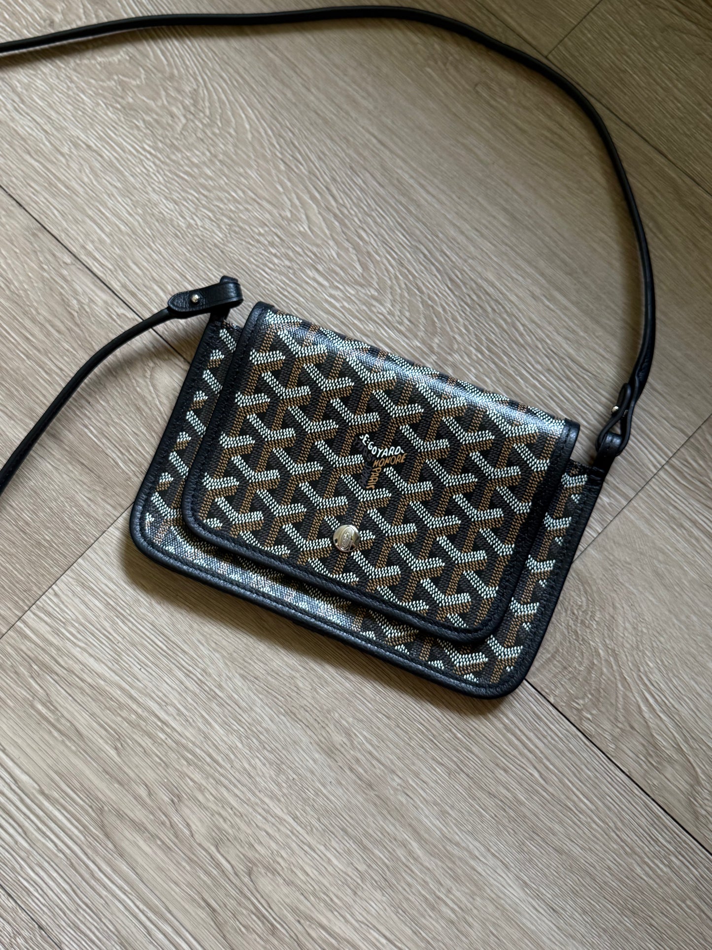 Goyard Plumet Pouch Wallet (Black)